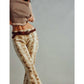 Free People - PENNY PULL-ON PRINTED FLARE JEANS