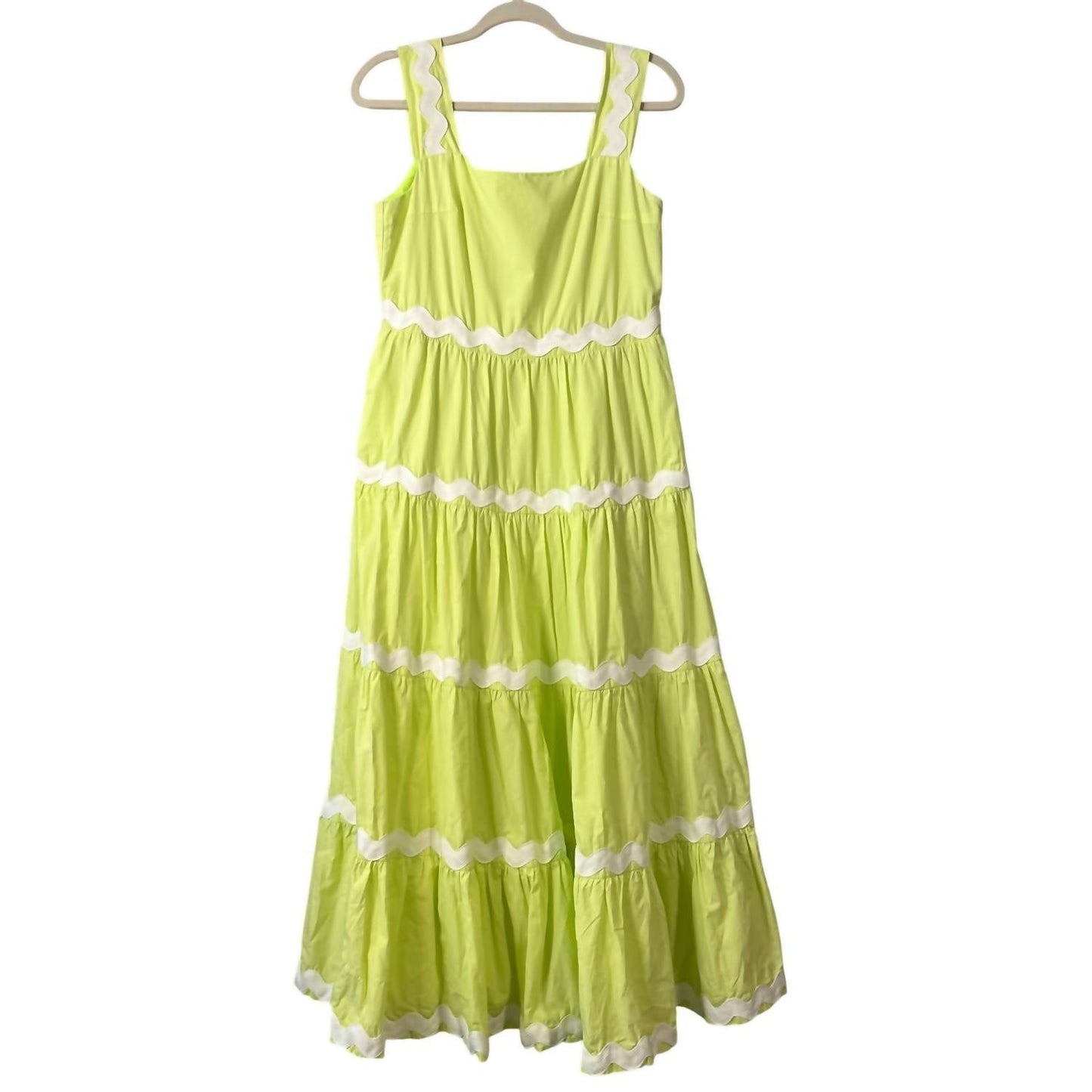 &Merci - Lucy Tiered Ric Rac Midi Dress