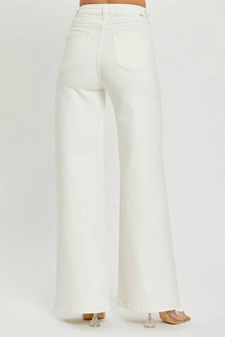 Risen - Tummy Control Wide Leg Jeans