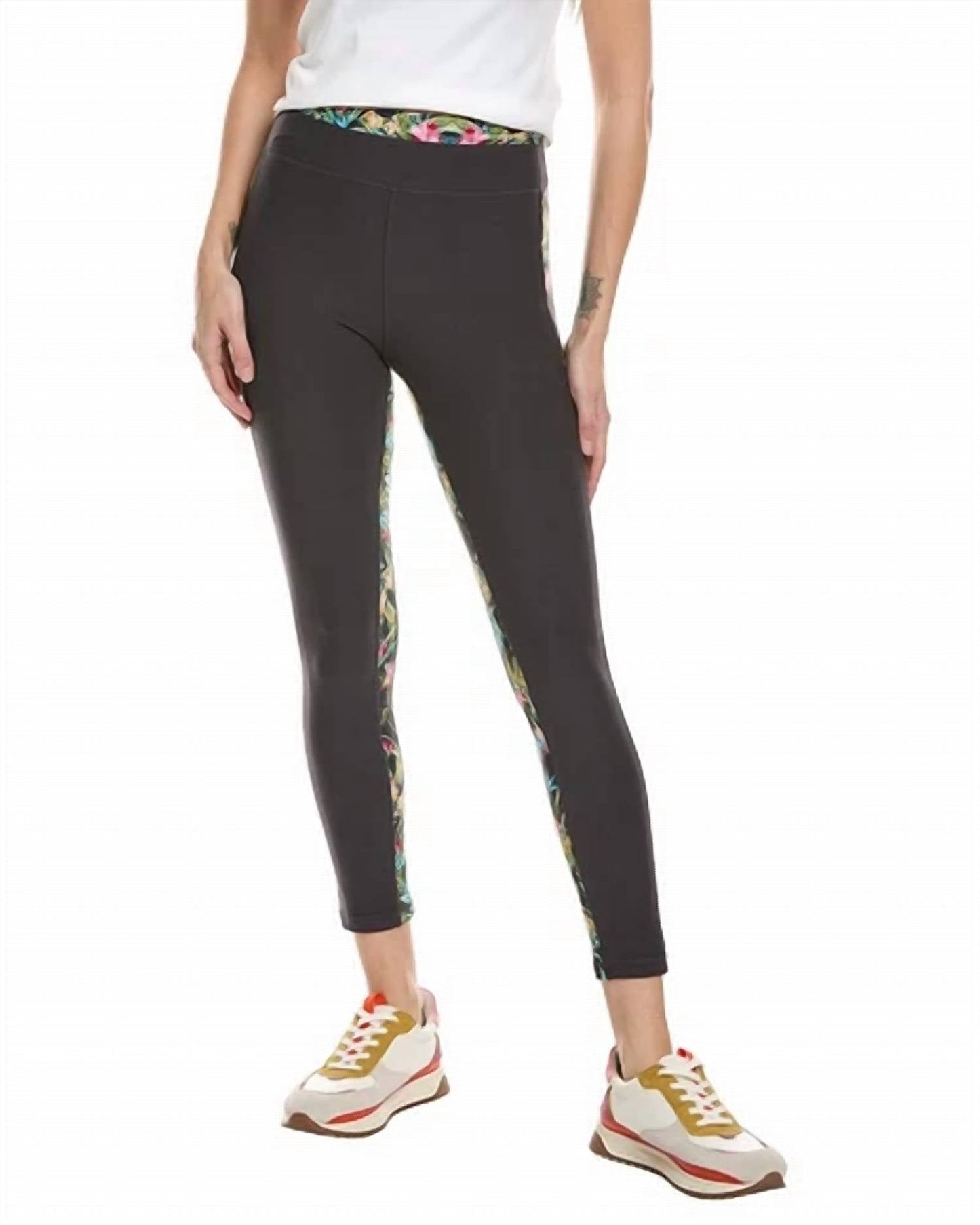 Johnny Was - Bee Active High Waist Stripe Legging
