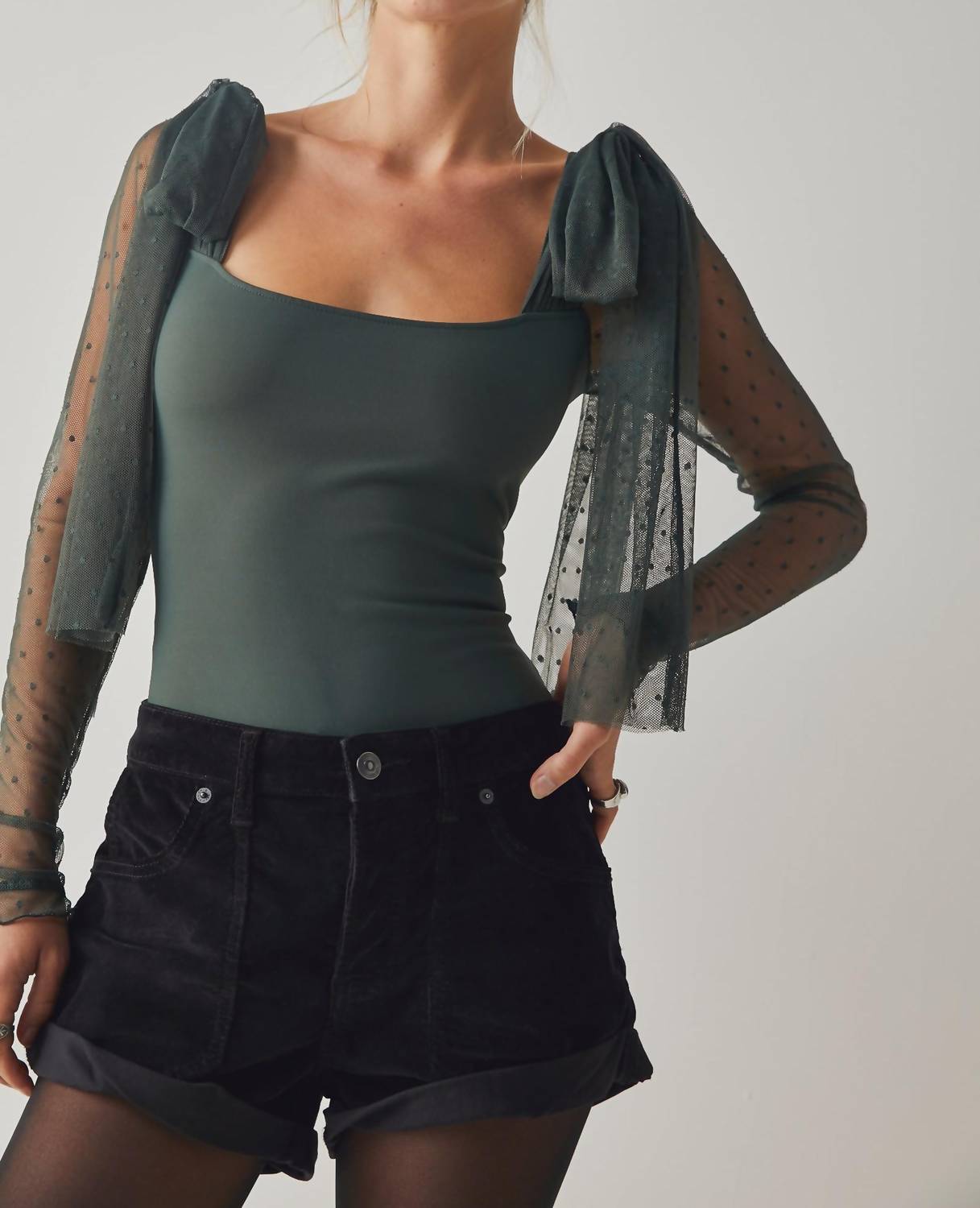 Free People - Tongue Tied Bodysuit