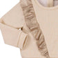 Emc - Girls' Lurex And Metallic Ruffle Sweatshirt