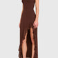 Amanda Uprichard - Eden Soft V-neck Gown