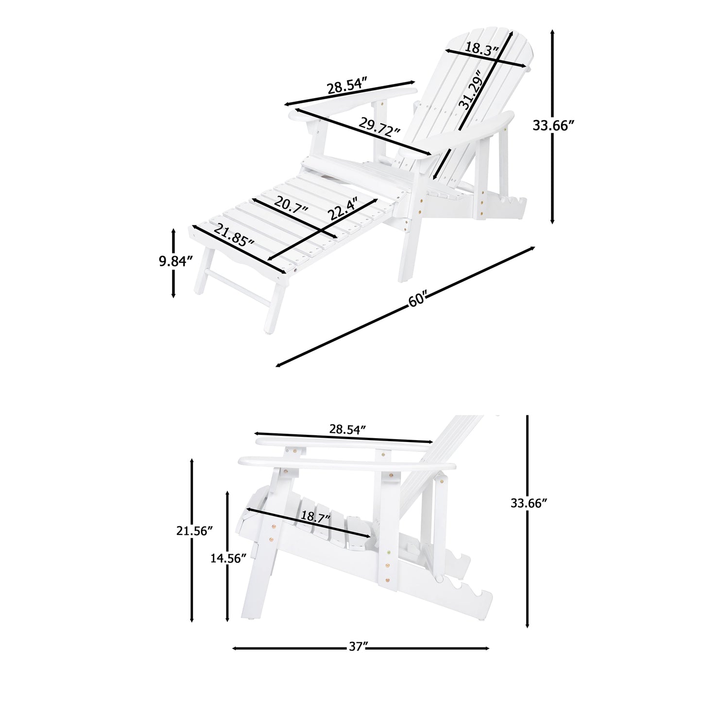 Malibu Adirondack Chair