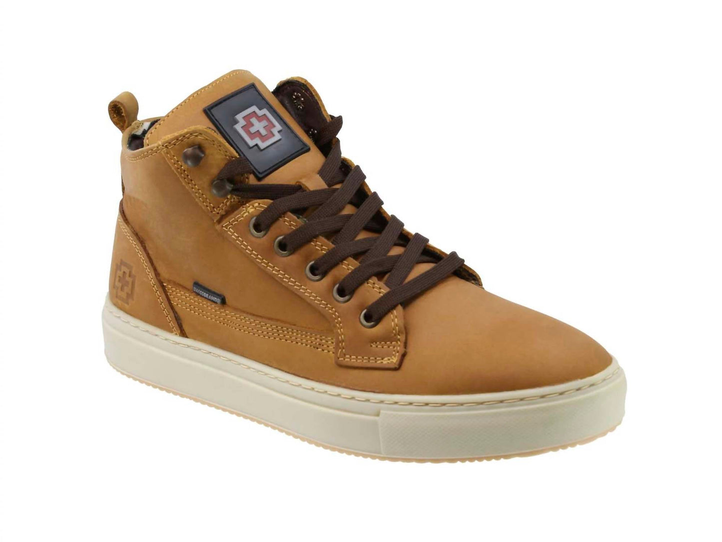 Swissbrand - Leather High-Top Sneakers