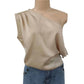 Hiddenbrand - SLANT COLLAR PLEATED ONE SHOULDER BLOUSE