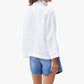 Frank & Eileen - Gabi Linen Popover Top