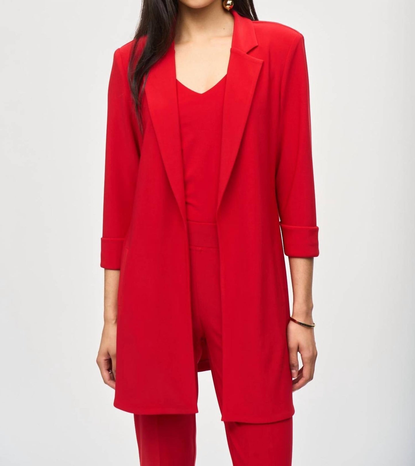 Joseph Ribkoff - Mid Length Open Front Blazer