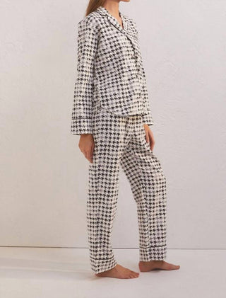 Z Supply - Dreamer Houndstooth Pajama Set