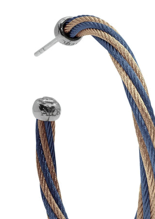 Alor - Twisted 1.5" Hoop Earring