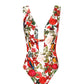 Lia Sahara - Women's Plunge One Piece Swimsuit