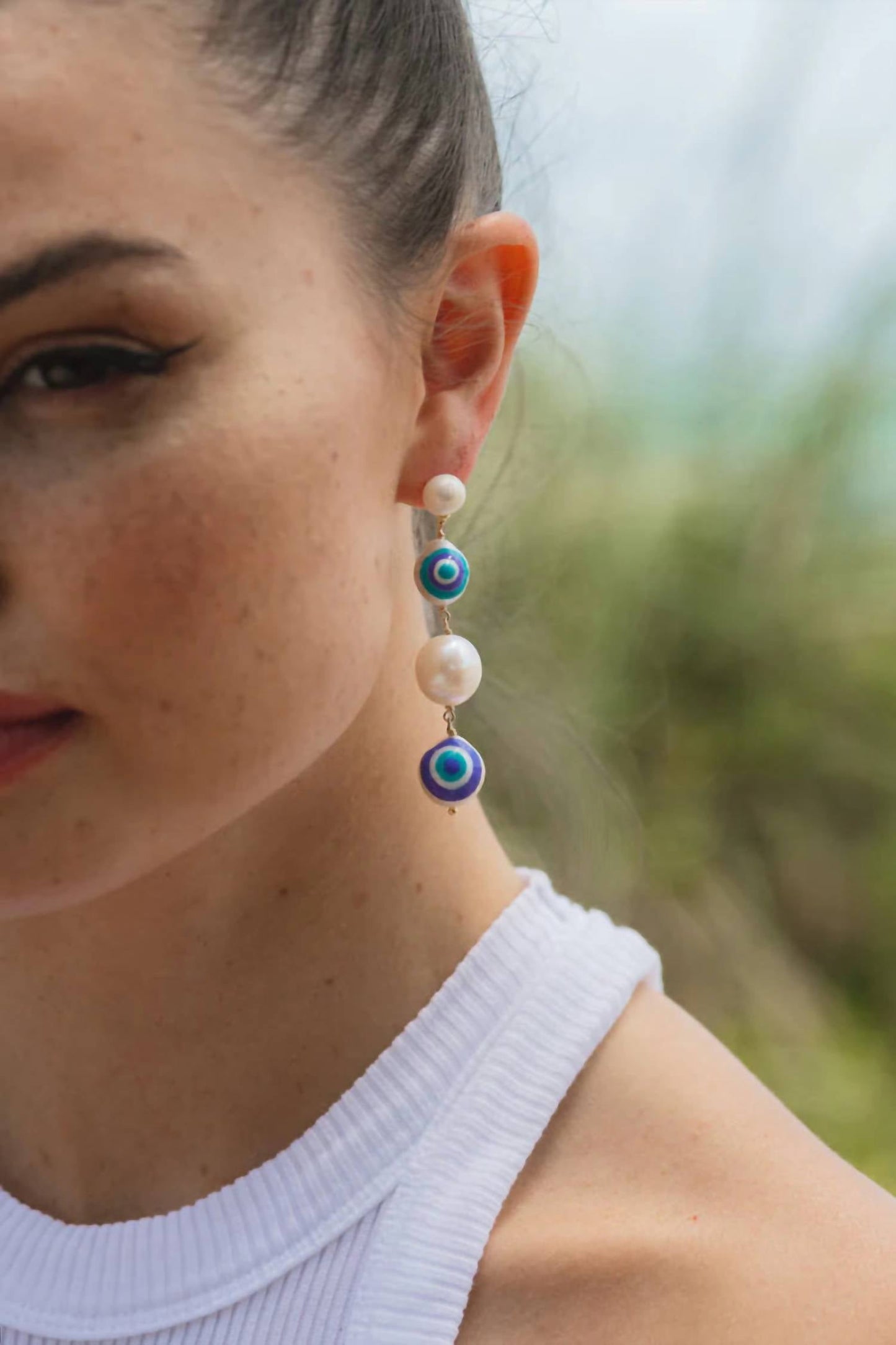 Martha Calvo - Women's Protect Your Energy Earrings