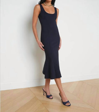 L'Agence - FLARED BISOUS SLEEVELESS FLARED DRESS