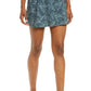 Zella Suns Out Pocket Skort - Greenwood Grey Mila Floral