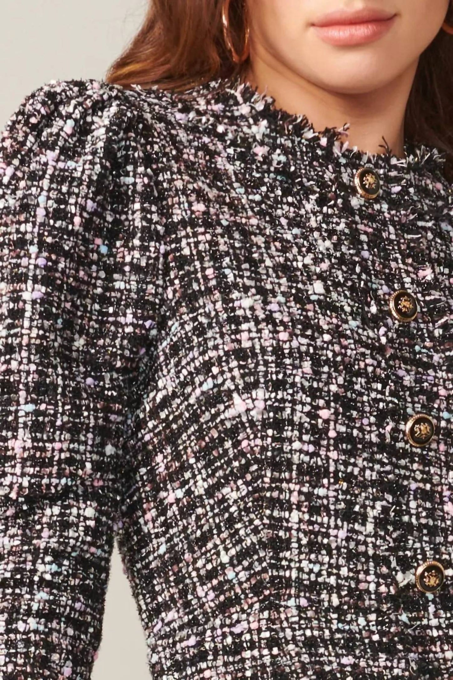 Adelyn Rae - Dawn Tweed Dress