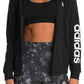 Adidas - Women's essential Linear Full Zip Logo Hoodie