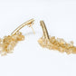 Avenue Chic - Women's Citrine Grape Earrings