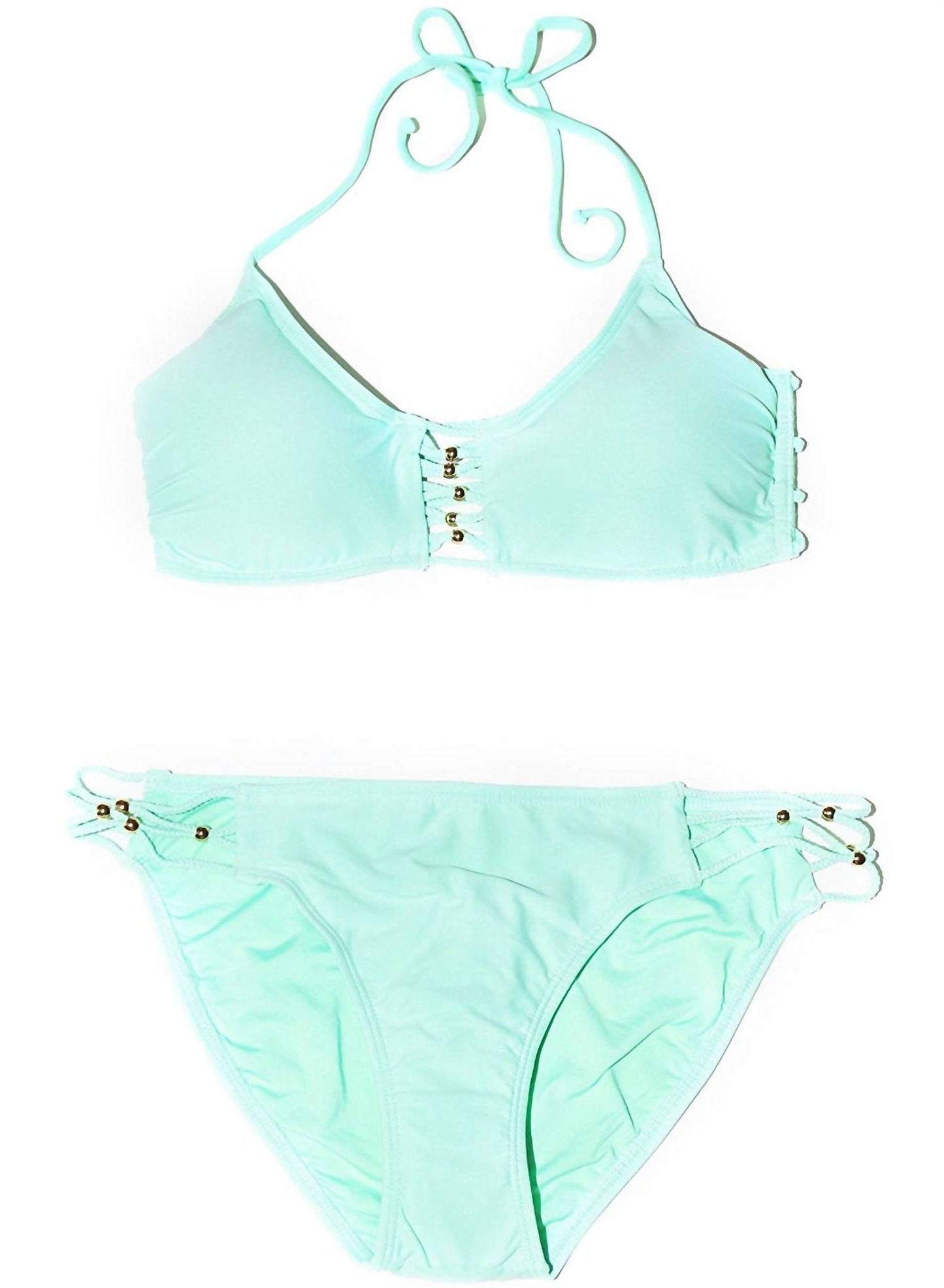 Pq Swim - Women's Caribbean Sea Tab Side Bikini Bottom Swimsuit