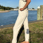 Bobi - Boatneck Roll Sleeve Raglan Top