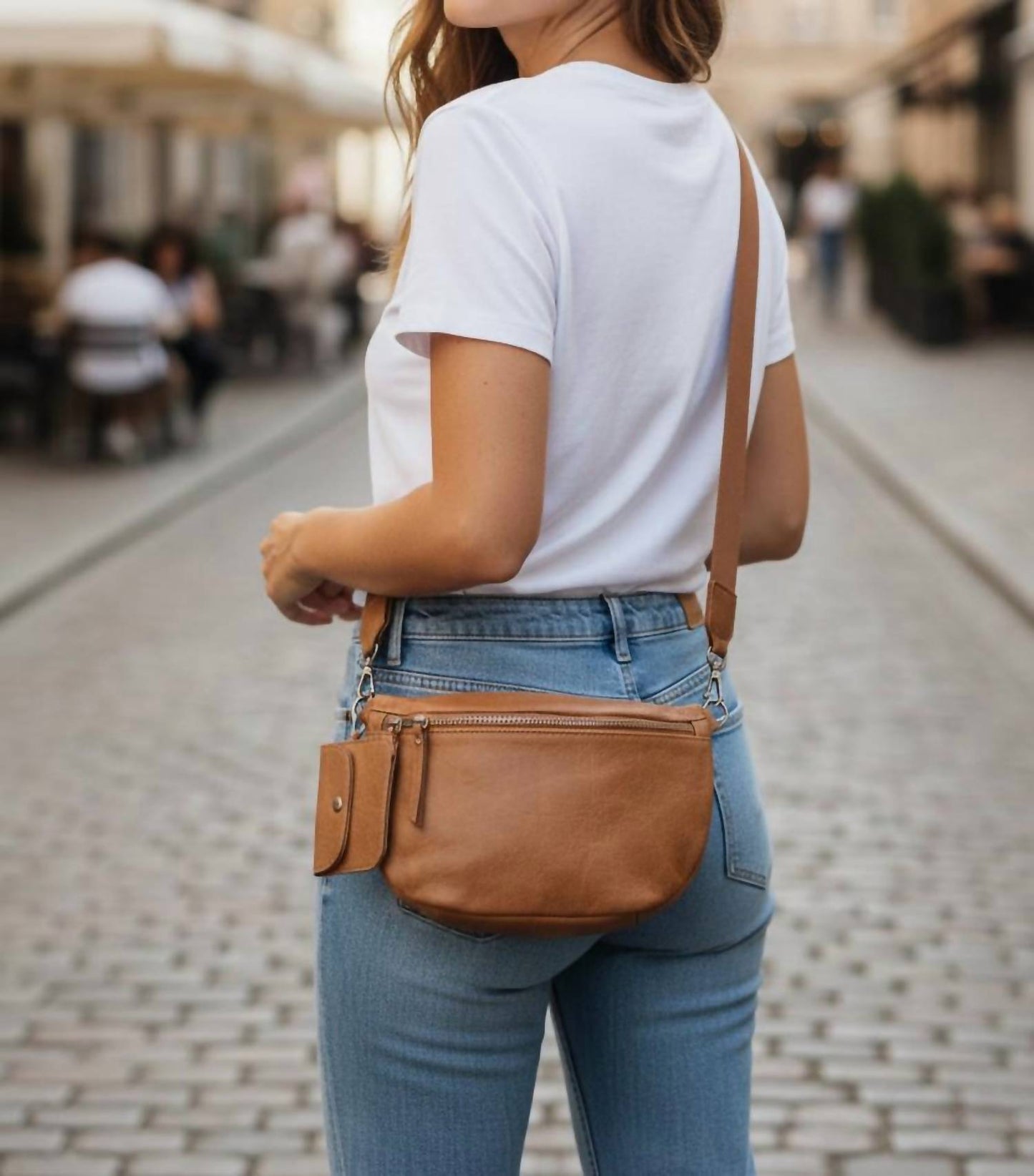 Bella + Carina - Women's Crossover Body Bag With Detachable Wallet