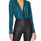 Bella Dahl - Teal Stripe Top