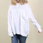 Free People - Hot Shot Hooded Layer Sweatshirt