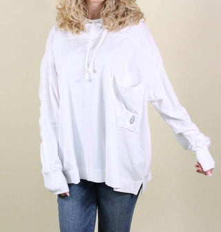 Free People - Hot Shot Hooded Layer Sweatshirt