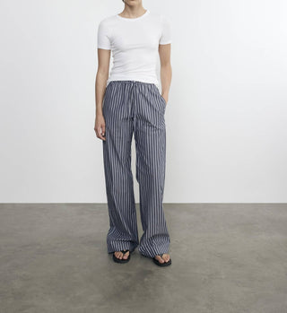 Enza Costa - SILK KNIT ESSENTIAL SHORT SLEEVE TEE