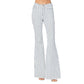 Judy Blue - High Waist Pin Striped Super Flare Jeans