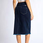 Kancan - Button Down Midi Skirt