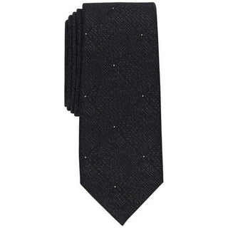 Alfani Men's Passaic Grid Tie - Black