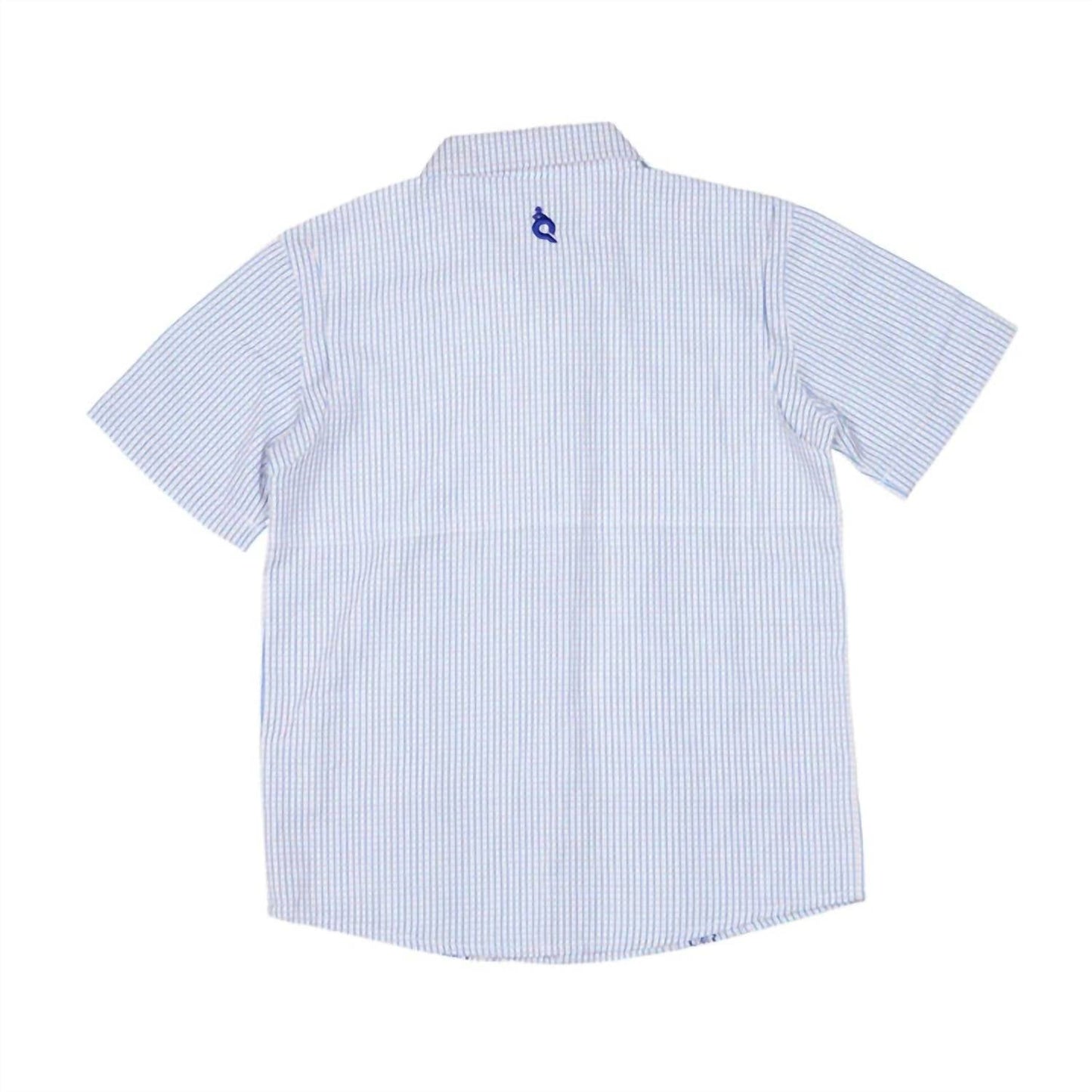 Blue Quail Clothing Co. - Boy's Guayabera Short Sleeve Shirt