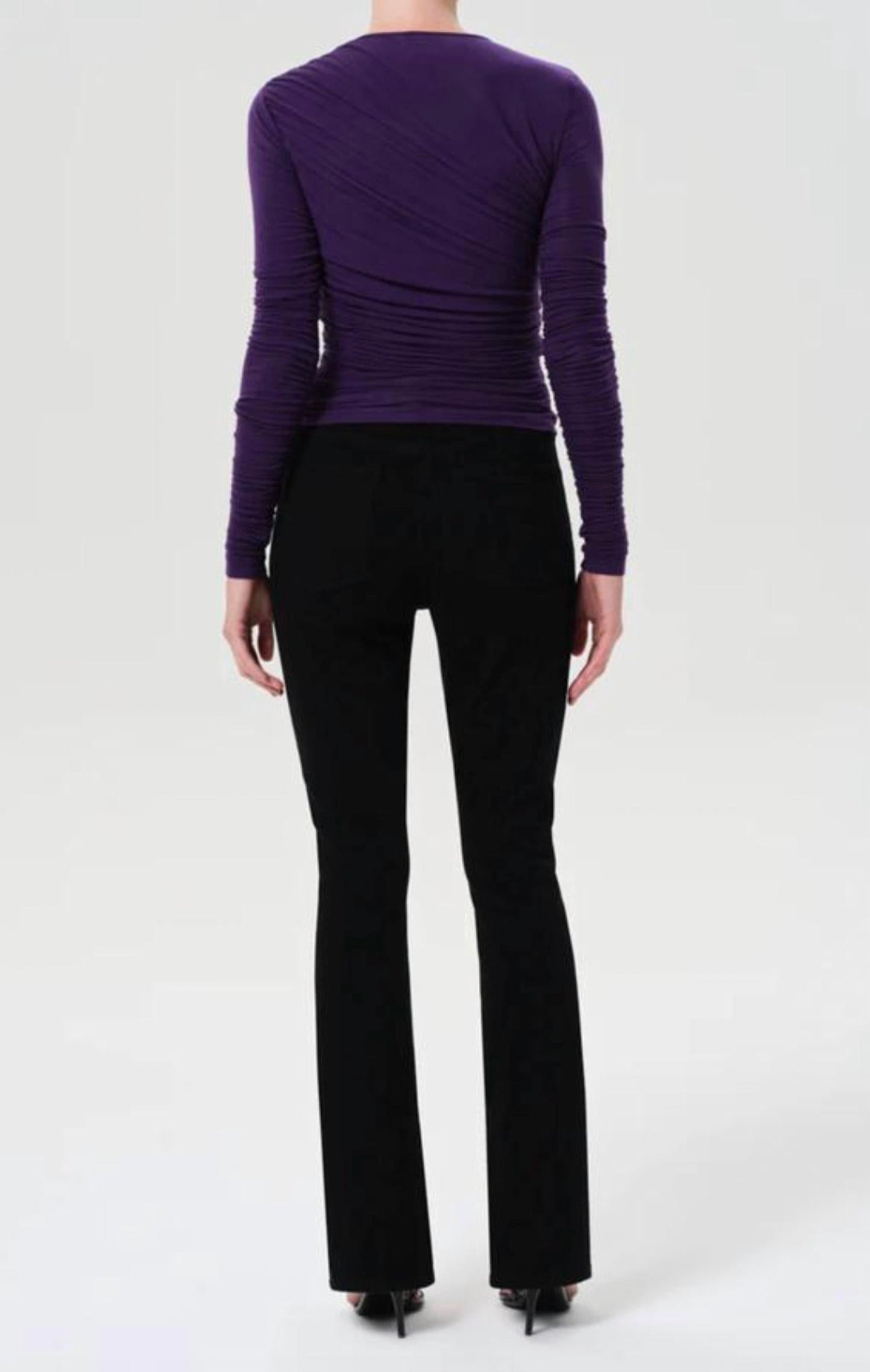 Agolde - Ingram Split High-rise Skinny Jeans - PETITE