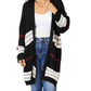 Double Take - Cozy Striped Ribbed Drop Shoulder Sweater