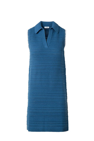 Akris Punto - Collared knit dress