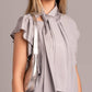 Beatrice .B - Polished Tie Blouse