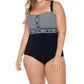 Christina Swimwear - Jardin Secret Bandeau One Piece Swimsuit - Plus Size
