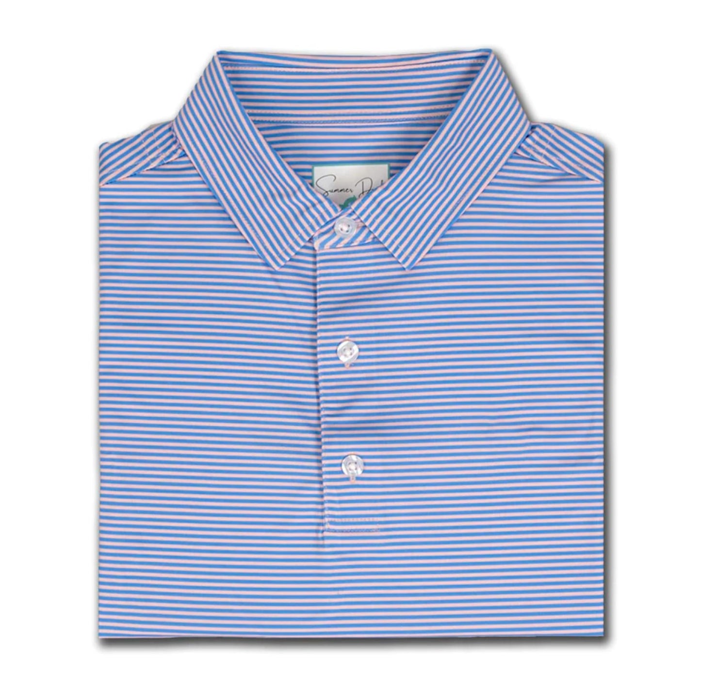 Summer Duck - The Horseshoe Stripe Polo