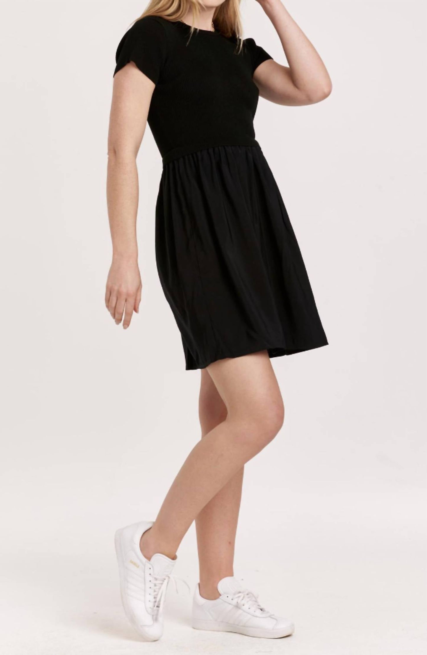 Another Love - Short Sleeve Sweater Knit Dress