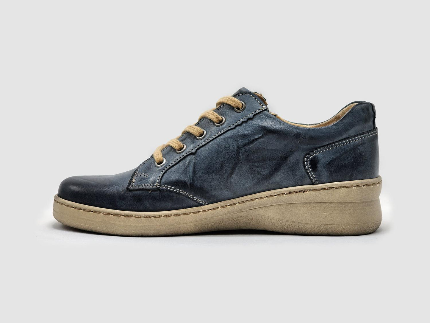 Kcr Group - Women's Dr Wellness Zip-Up Leather Shoes