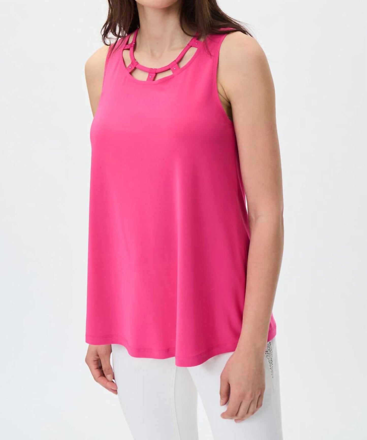Joseph Ribkoff - Cut-out Neckline Top