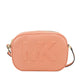 Michael Kors - Women's Jet Set Travel Leather Oval Camera Crossbody Bag Medium