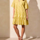 Tribal - Tootie Mixed Eyelet Dress