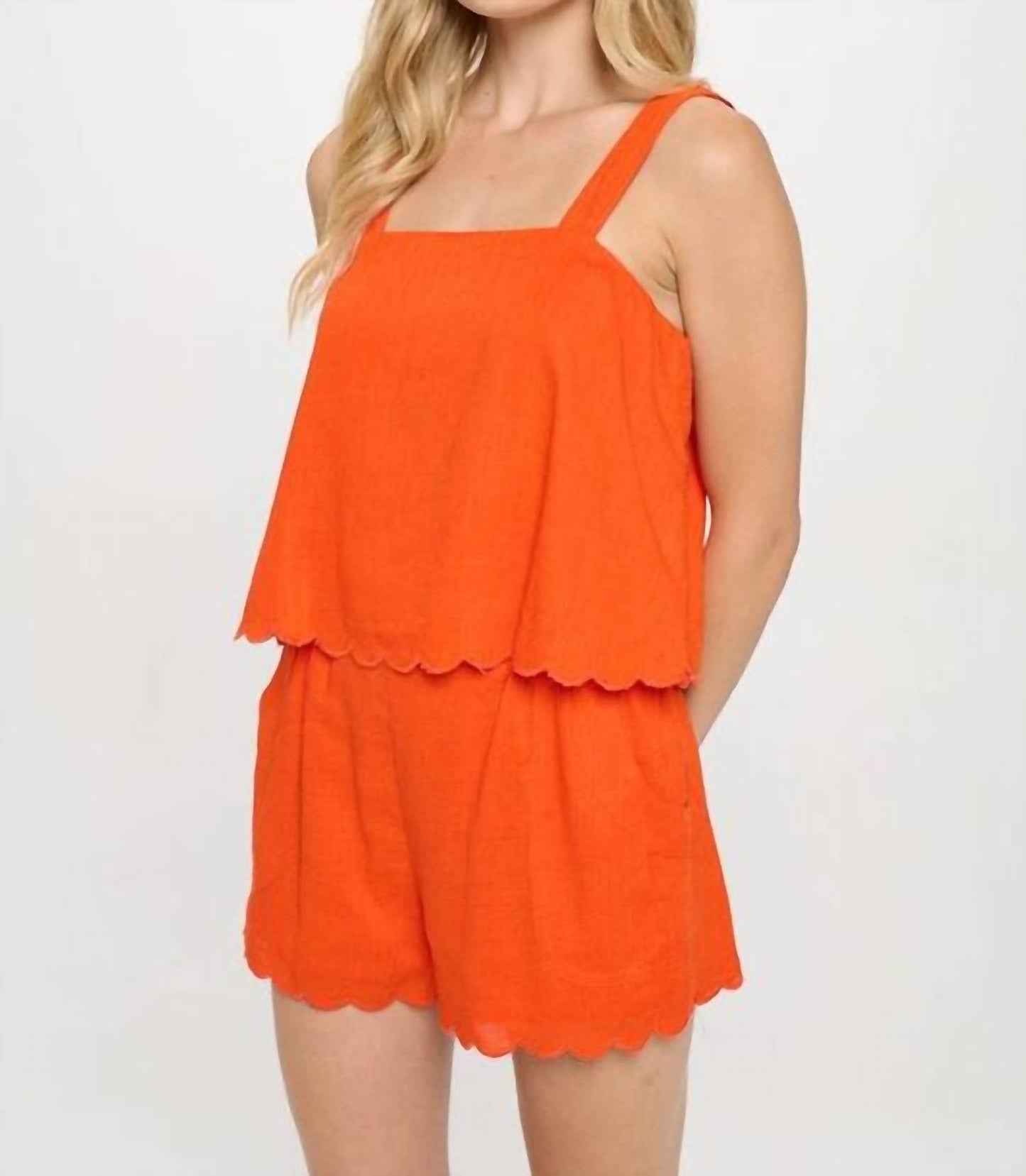 Meet Me In Santorini - Scalloped Set