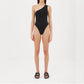 Aexae - One Shoulder One-piece Swimsuit