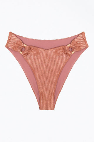 Soah - REBECCA RIBBED O-RING BIKINI BOTTOM