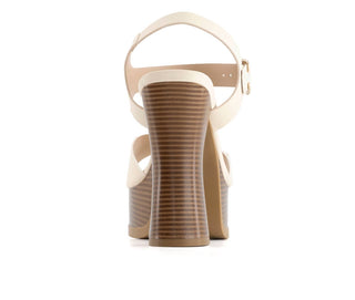 Andrea - Andrea Women's Heeled Platform Ankle Strap Sandals 64761