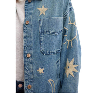 Free People - MADISON CITY EMBROIDERED SHIRT