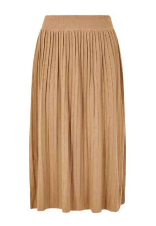 Apricot - Women's Harper Pleated Knit Skirt
