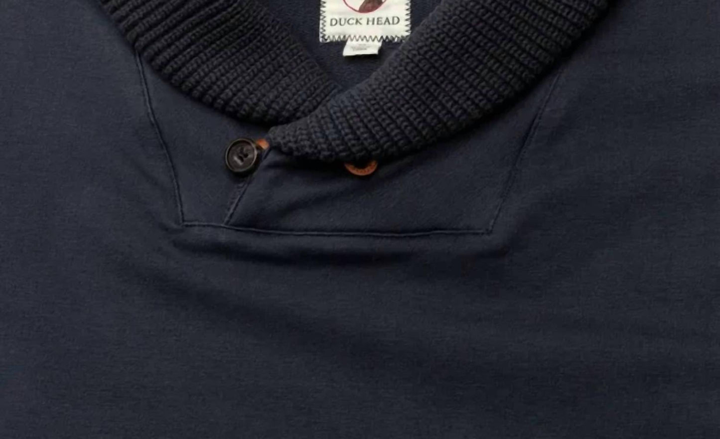 Duck Head - Long Sleeve Heyburn Shawl Collar Pullover Top